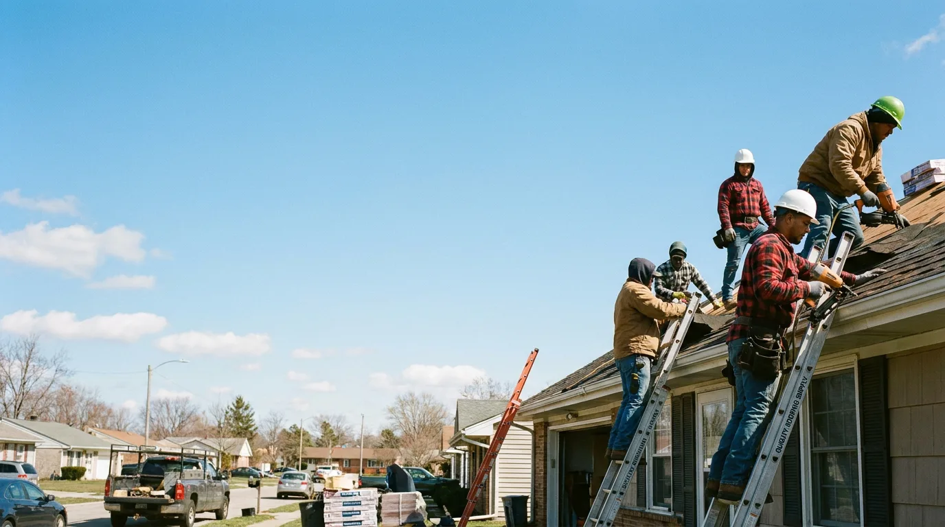 Roofing in Keokuk, IA near me